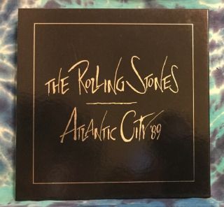The Rolling Stones 3 Cd Box Set Atlantic City ‘89 Import Germany Rare