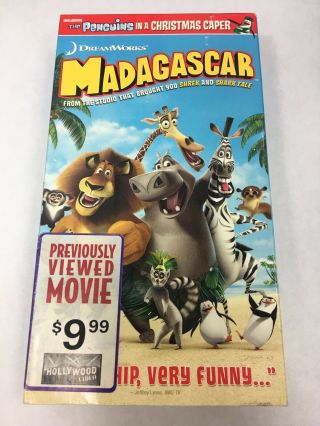 Madagascar Vhs Tape 2005 Very Rare Tape Finds 702
