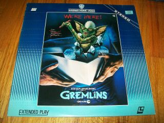 Gremlins Laserdisc Ld Very Rare Great Film Steven Spielberg