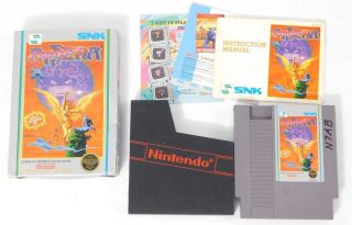 Athena - Nintendo Nes Complete Cib & Rare Video Game Snk
