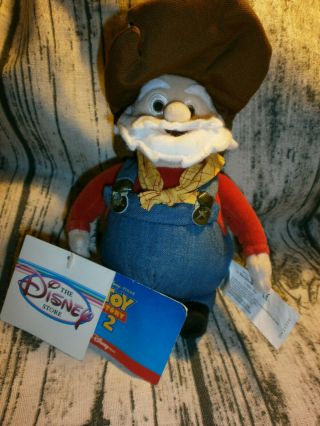 Rare Disney Store Toy Story 2 1999 Stinky Pete Prospector Doll W/tags