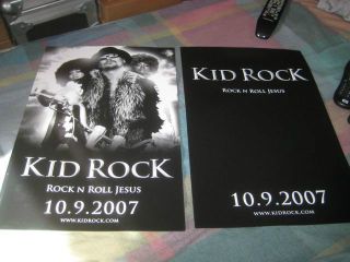 Kid Rock - (rock N Roll Jesus) - 1 Poster - 2 Sided - 11x17 - Nmint - Rare
