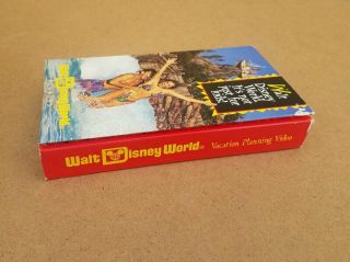 Walt Disney World Isn ' t Just For Kids Florida Vacation Planner VHS Tape RARE 3