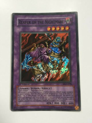 Reaper On The Nightmare - Pgd - 078 - Rare - 1st Edition Nm