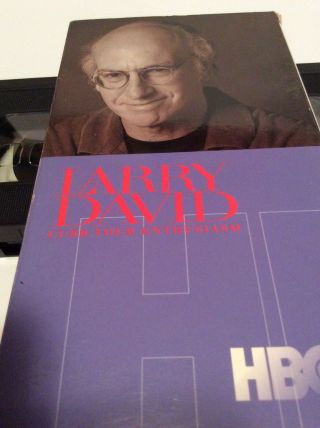 Rare Larry David: Curb Your Enthusiasm Hbo Special.  Emmy Awards Screener Vhs