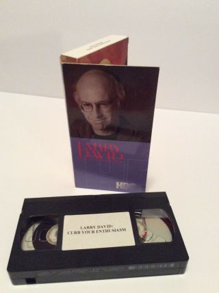 RARE Larry David: Curb Your Enthusiasm HBO Special.  Emmy Awards Screener VHS 2