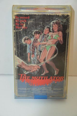 The Mutilator (r - Rated) Horror Vhs Video Movie Gore Cult Slasher Sex 80 