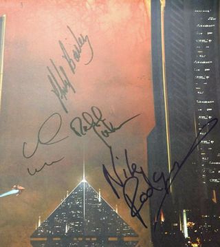 Earth,  Wind,  & Fire With Chic Signed Tour Poster Rare
