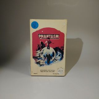Phantasm Beta Not Vhs Magnetic Video Rare Oop Horror 1980 Sci - Fi Sleepaway Death