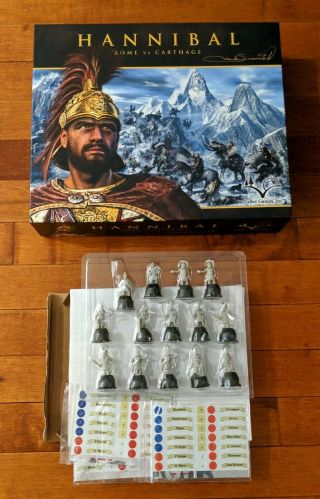 Hannibal Rome Vs Carthage Valley Games Edition,  Rare Miniatures Pack Unplayed