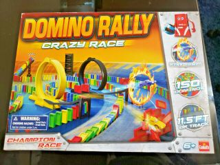 Domino Rally Crazy Race Rare - All But One Bag - Near