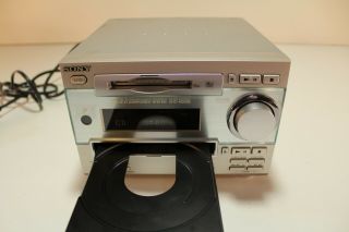 Rare Sony Mini Hi - Fi System DHC - MD33,  SONY HCD - MD333 MD/CD/Tuner MiniDisc, 2