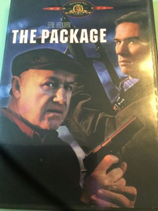 The Package - Rare Oop Dvd With Insert Gene Hackman/tommy Lee Jones - 1989