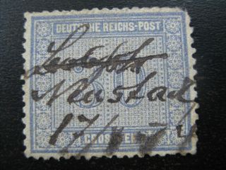 Deutsches Reich Mi.  13 Rare Stamp Cv $900.  00