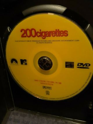200 CIGARETTES (1999) DVD Ben Affleck,  Dave Chappelle,  Christina Ricci OOP RARE 3