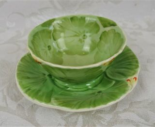 Vintage Antique Royal Winton Grimwades Regina Rare Water Lilly Teacup And Saucer