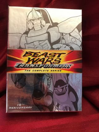 Beast Wars Transformers The Complete Series 15th Anniversary 8xdvd Complete Rare