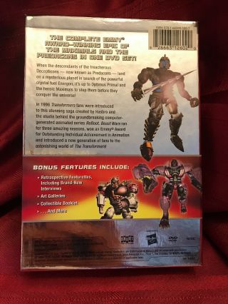 Beast Wars Transformers The Complete Series 15th Anniversary 8xDVD Complete RARE 2
