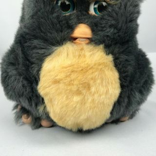 Furby 2005 - Black/Brown Belly with Blue Eyes Hasbro Tiger 59294 RARE 4