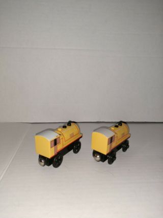 Thomas The Train Ben And Bill Wooden Twin Train Cars Rare Thomas And Friends 2