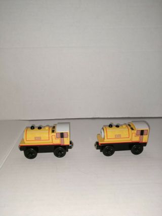 Thomas The Train Ben And Bill Wooden Twin Train Cars Rare Thomas And Friends 3