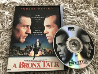A Bronx Tale Dvd Rare Oop Snapcase Release Robert De Niro Widescreen