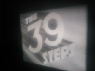 8 Film The 39 Steps (1935) Rare Alfred Hitchcock Feature 400ft Reels X 4