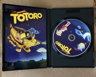 My Neighbor Totoro DVD RARE Fox DUB Full screen Family Feature OOP 2002 2