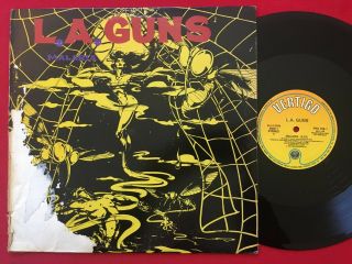 L.  A.  Guns Malaria (1989) Rare 12 " Promo Vertigo Pro 758 - 1 Rock