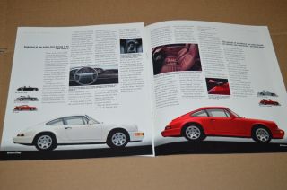 Rare - 1991 Porsche 911 Carrera/944/928 S4 Gt Dealer Auto Show Brochure