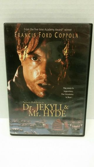 Dr.  Jekyll And Mr.  Hyde (dvd,  2001) Adam Baldwin - Rare Oop