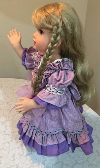 RARE Life of Faith Doll Millie Keith Friend of Dinsmore Retired Non - smoker 7