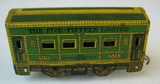 Henry Katz 515 Five - Fifteen Passenger Car Green Yellow Rare C113