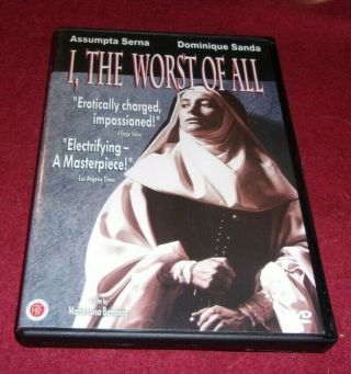 I,  The Worst Of All Rare Oop Gay/lesbian Interest Dvd Maria Luisa Bemberg