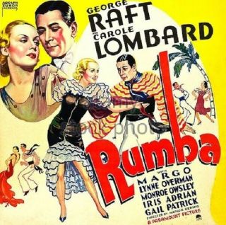 Rumba Rare Classic Musical Dvd 1935 George Raft Carole Lombard