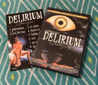 Delirium: Photos Of Gioia (dvd,  2002) Rare Oop.  Disc••
