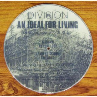 Joy Division / Warsaw - An Ideal For Living - 12 Inch Picture Disc - Rare
