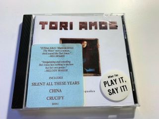 Tori Amos Little Earthquakes Rare Us Promo Cd Special Book Complete Hype Sticker
