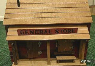 General Store Dollhouse & Full Set Miniatures - Conesco - Rare