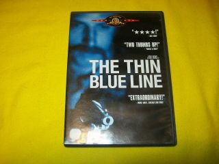 The Thin Blue Line Dvd Rare Oop