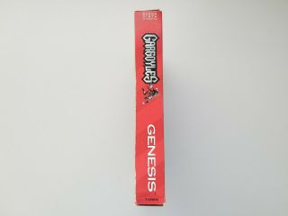 Gargoyles (Sega Genesis,  1995) 100 Complete CIB w/ RARE POSTER / 4