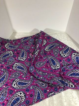 Vera Bradley Boysenberry Quilted Garment Bag Outside Pocket Strap & Hook Rare 5