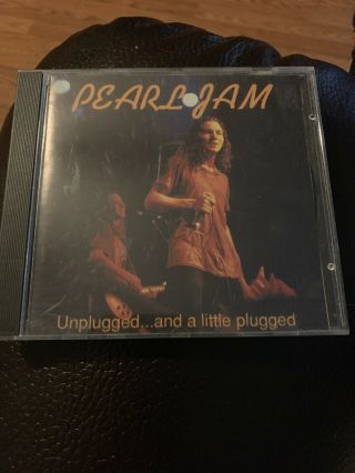 Pearl Jam Unplugged And A Little Plugged Cd Rare Live Luxembourg Import Vedder