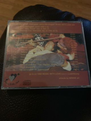 Pearl Jam Unplugged and a little plugged CD Rare Live Luxembourg Import Vedder 2
