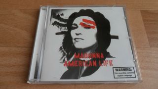 MADONNA - AMERICAN LIFE (RARE EXCLUSIVE AUSTRALIAN CD ALBUM,  FOLD OUT POSTER) 2