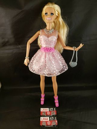 Barbie Life In The Dreamhouse Talkin 2012 Mattel Talking Doll 11.  5 In.  Very Rare