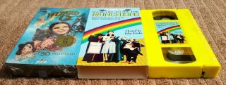 RARE 1993 VHS We ' re Off To See The Munchkins MGM Memories from The Little People 2