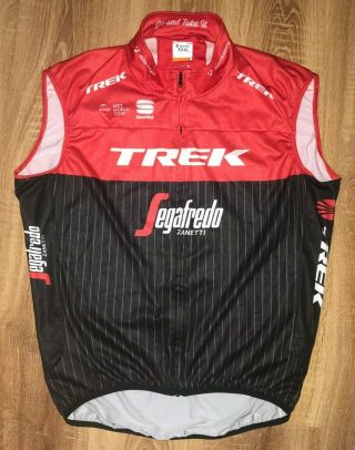 Trek Segafredo Sportful Rare Cycling Vest Gilet Sleeveless Jersey Size Xxxl