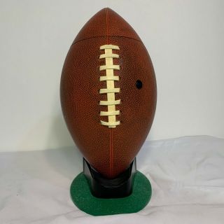 Rare Nfl Musical Football Dip Snack Tray Nfl Theme Song Video In Description