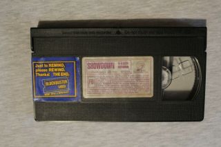 Showdown VHS 1993 Rare HTF Billy Blanks Kenn Scott Patrick Kilpatrick 3